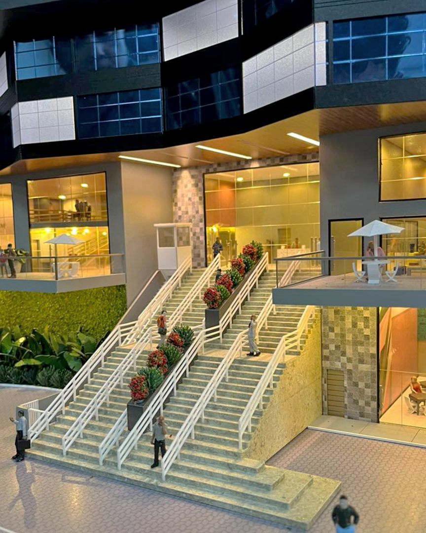 Shopping centre model