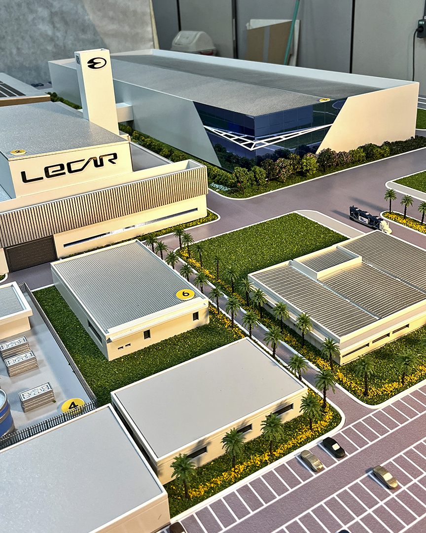 Office campus model